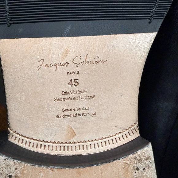 Jacques Soloviere EDOUARD BLACK size 45 - Picture 6 of 11